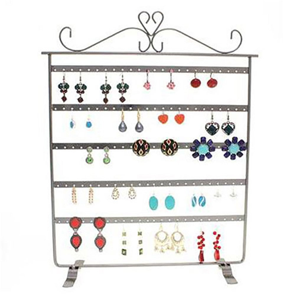 Présentoir à Boucles D'Oreilles En Bois RTLR - Base Épaisse Pour 28 Paires - Affichage Bijoux