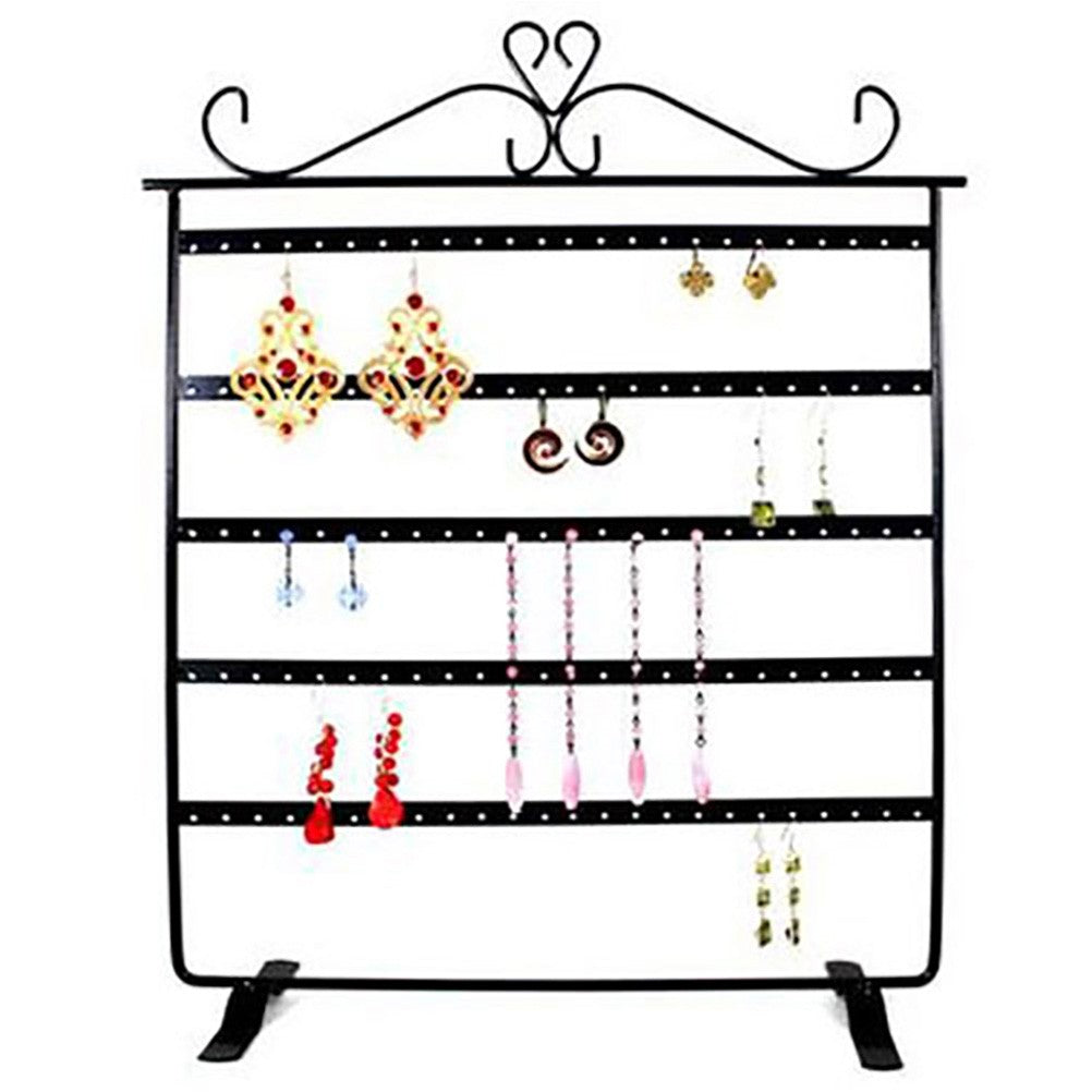 Présentoir boucles d'oreilles cadre à 5 rangs (60 paires)
