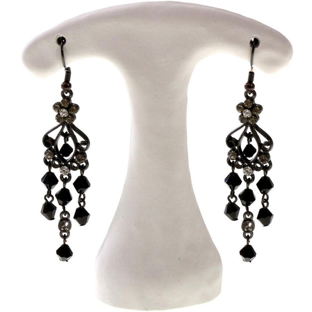 Presentoir boucle d'oreille T en papier mâché (1 paire)