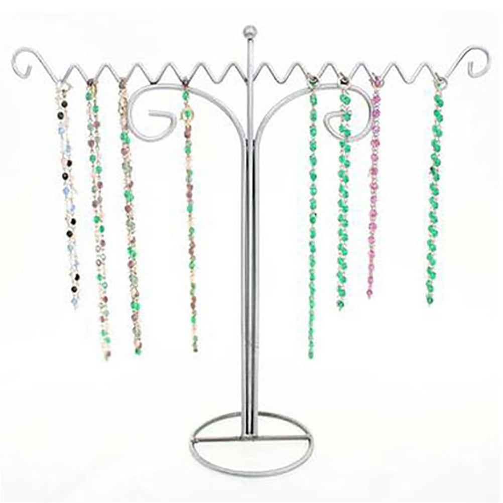Présentoir porte bijoux pour colliers zigzag