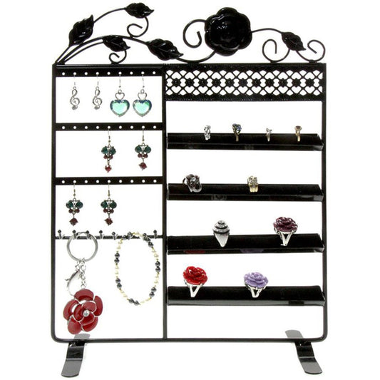 Porte bijoux cadre Fleur boucle bracelet bague et accessoire