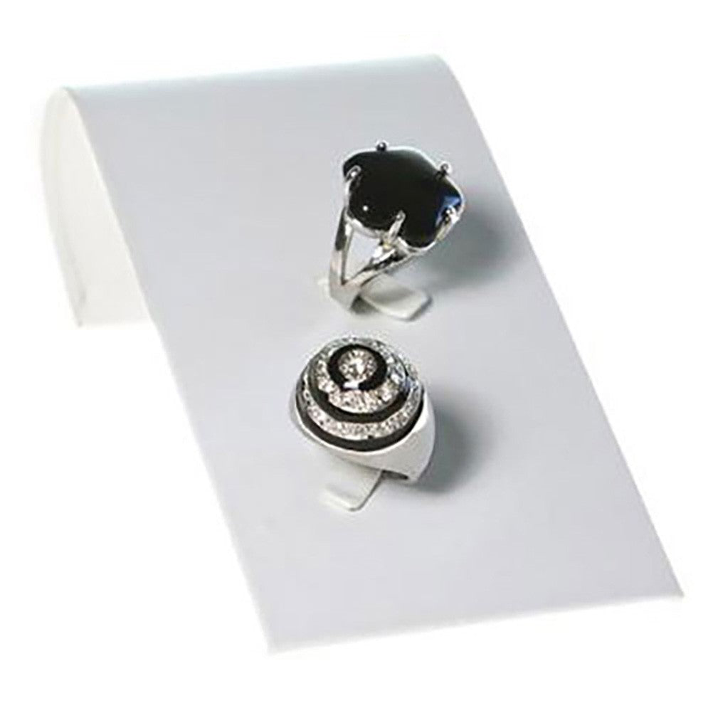 Porte bague et broche Toboggan en simili cuir (2 bagues)