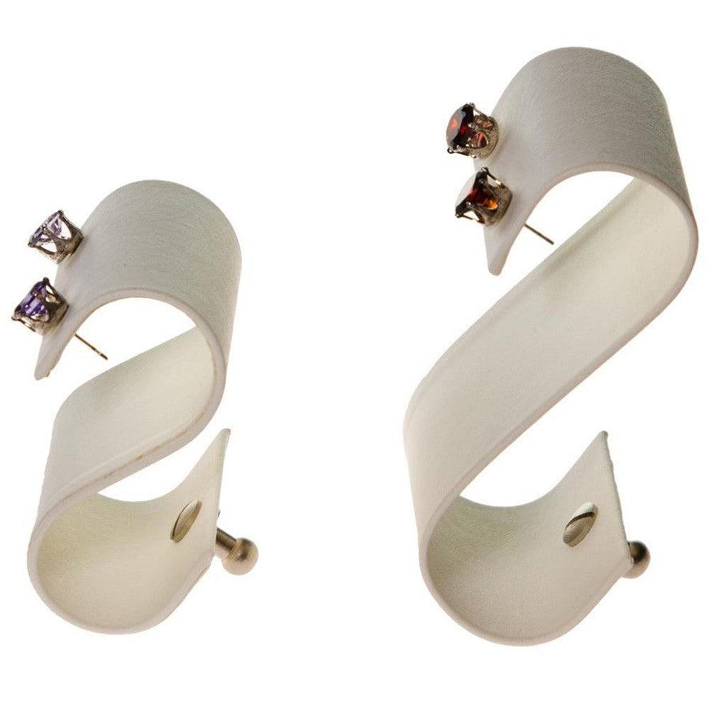 Support boucle d'oreille S pour bijouterie (1 paire) H 8 cm