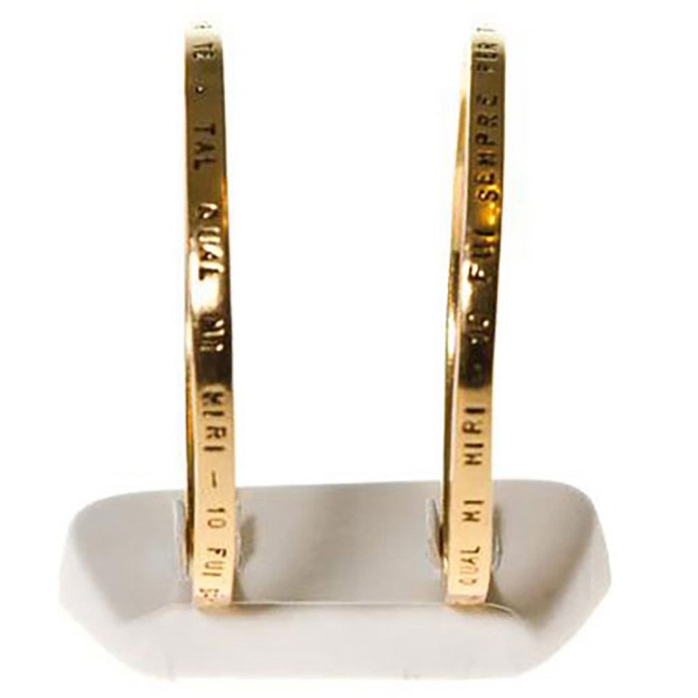 Mini plot support pour bracelet jonc Trapèze (2 bracelets)