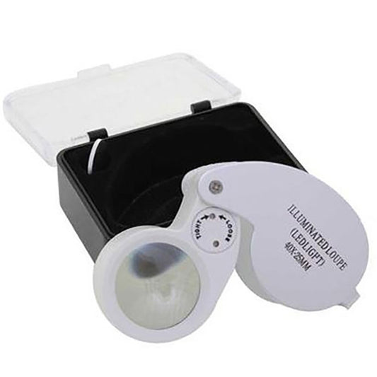Loupe de bijoutier x40 grossissement 25 mm