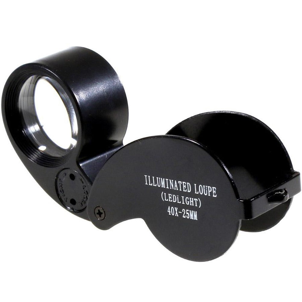 Loupe de bijoutier x40 grossissement 25 mm