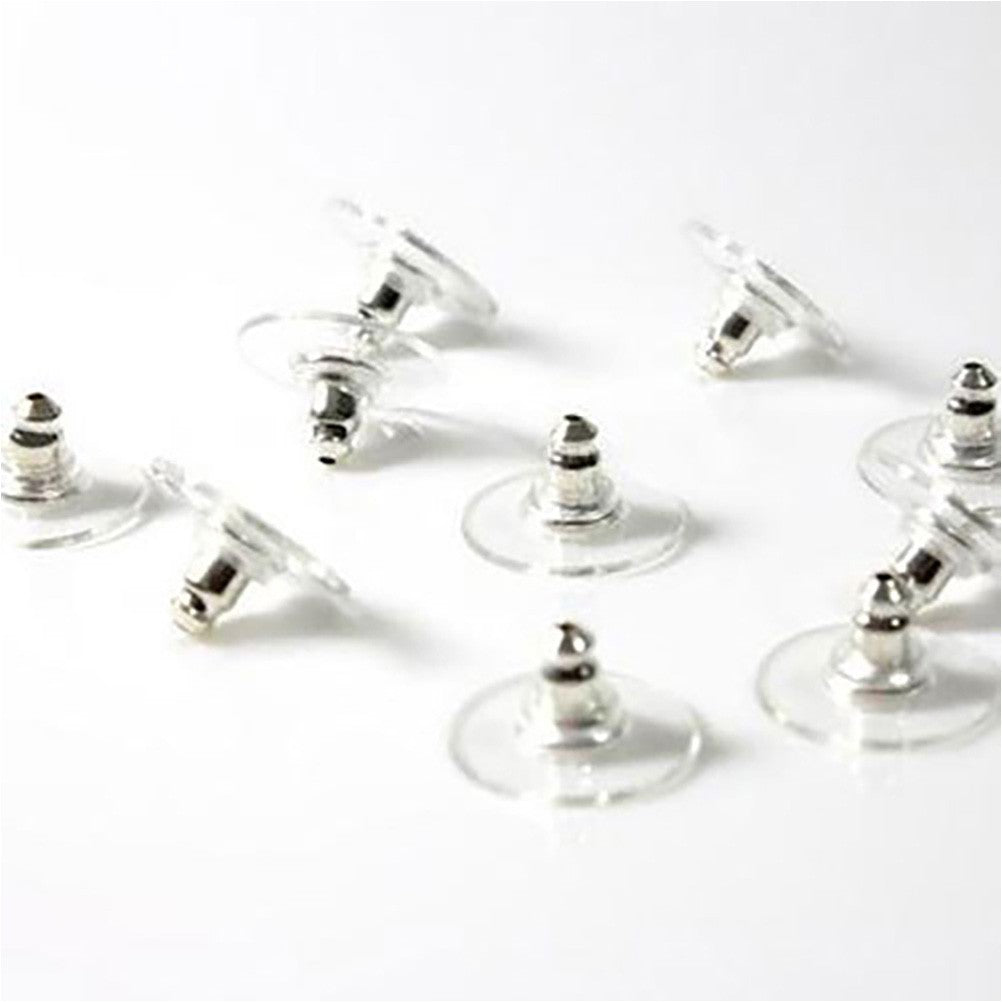 Poussoir poussette embout clous d'oreilles apprêt (10 pièces)