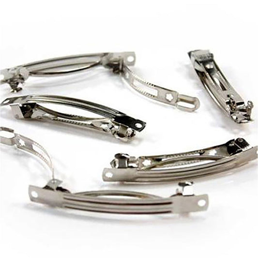 Barrettes cheveux 77x9mm (10 pièces)