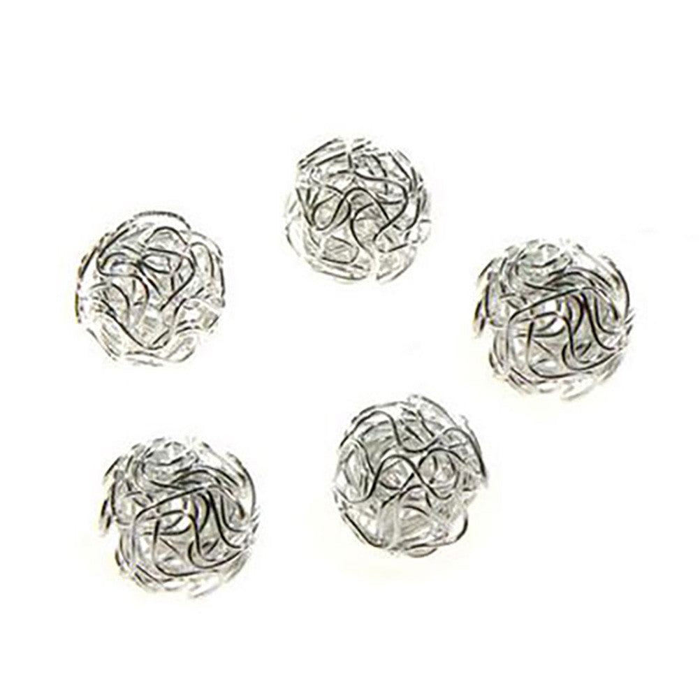 Perles rondes 18 mm fabrication bijoux (5 pièces)
