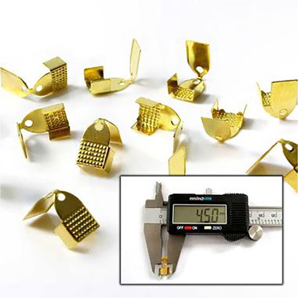 Embout cordon ruban à griffe (50 pièces)