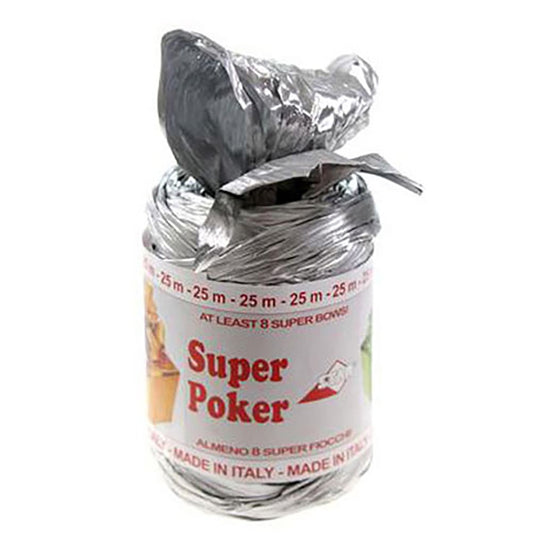 Bolduc raphia emballage cadeau brillant uni (25 mètres)