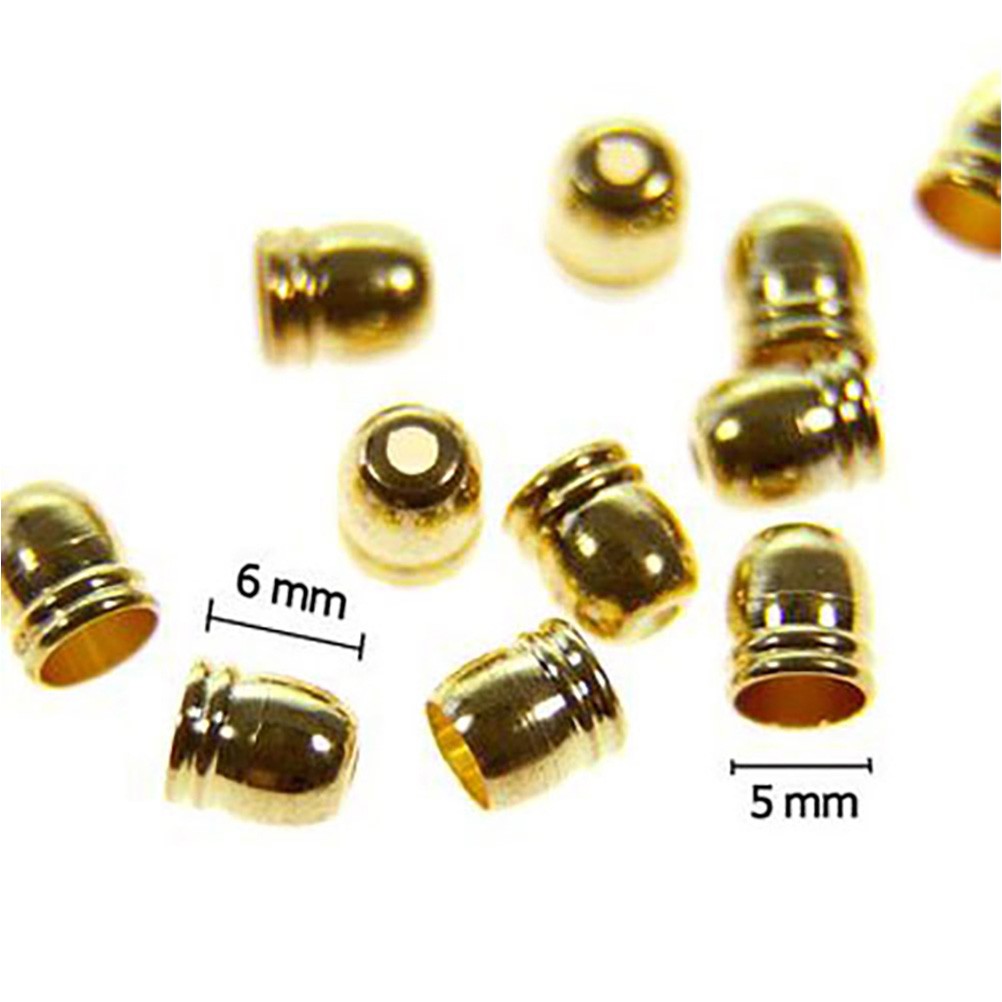 Embout tulipe pour cordon à coller 5 x 6 mm (20 pièces)