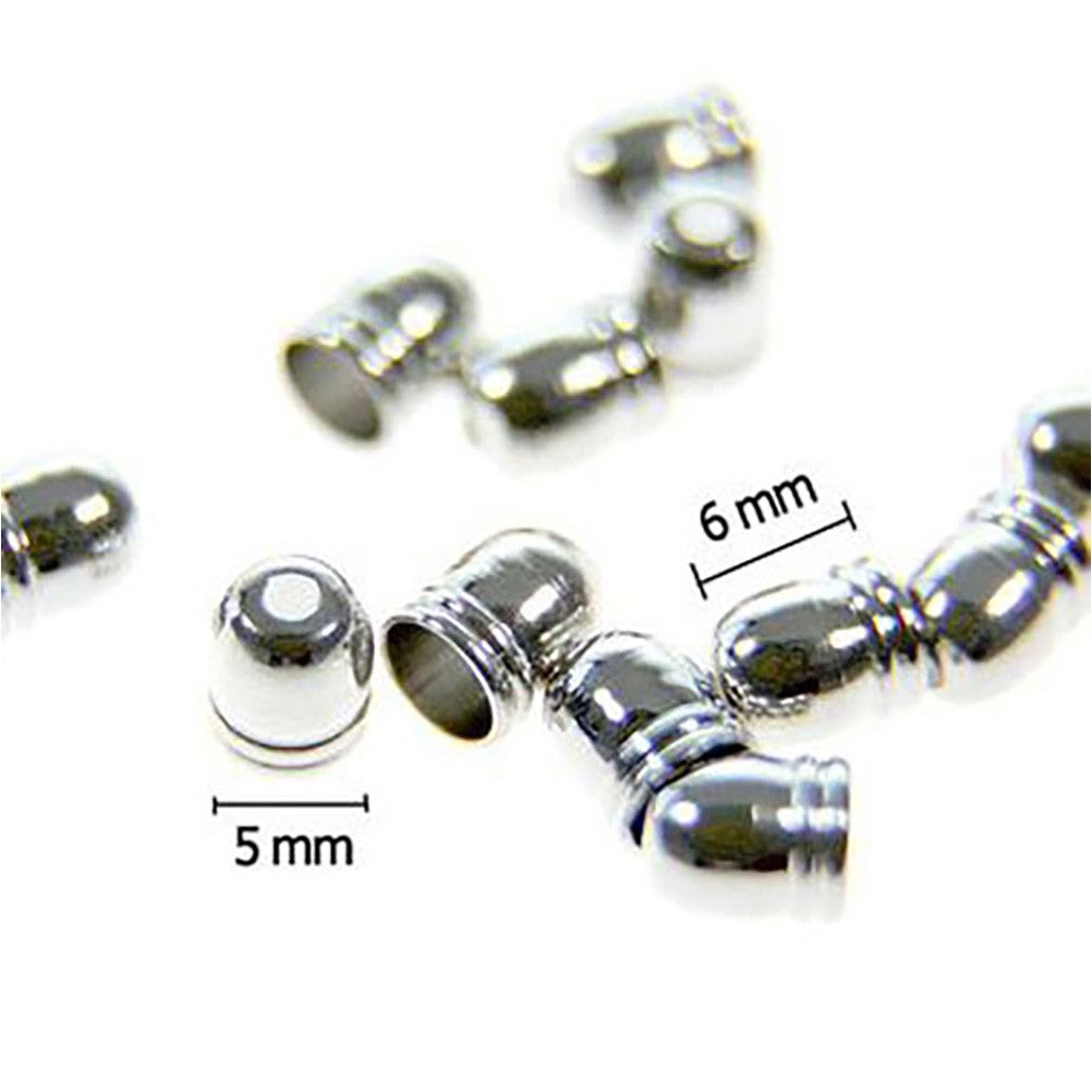 Embout tulipe pour cordon à coller 5 x 6 mm (20 pièces)