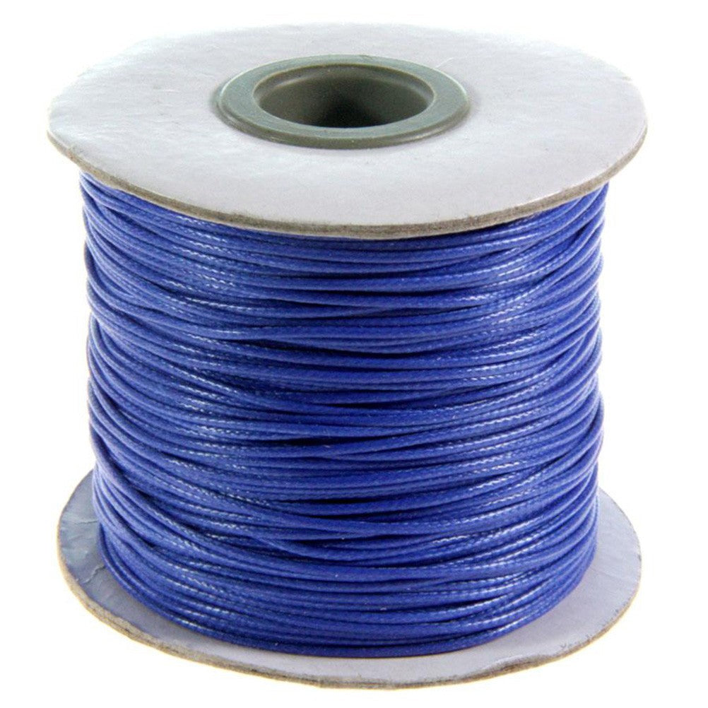 Fil coton ciré 1 mm en bobine de 80 mètres