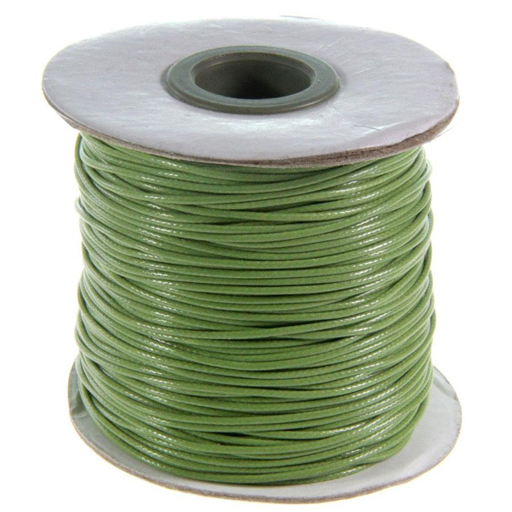 Fil coton ciré 1 mm en bobine de 80 mètres