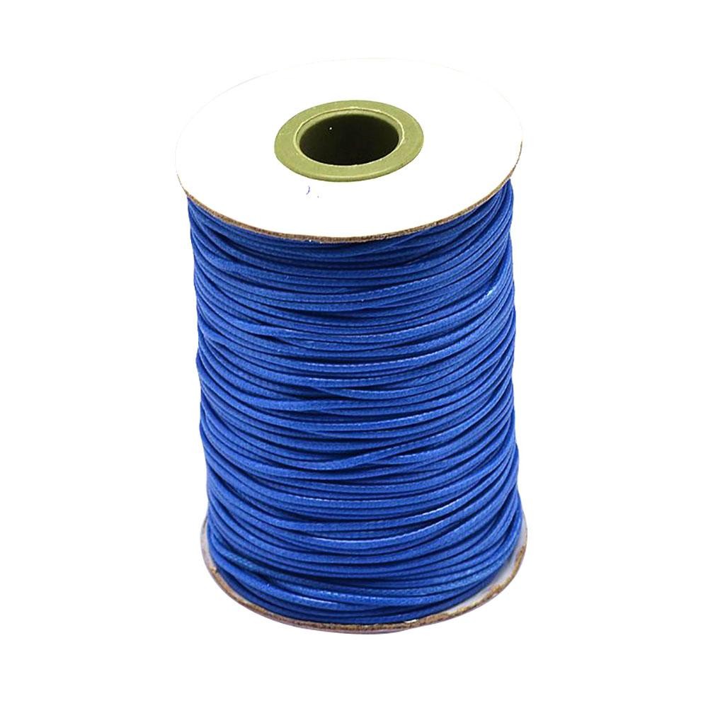 Fil coton ciré 1 mm en bobine de 80 mètres