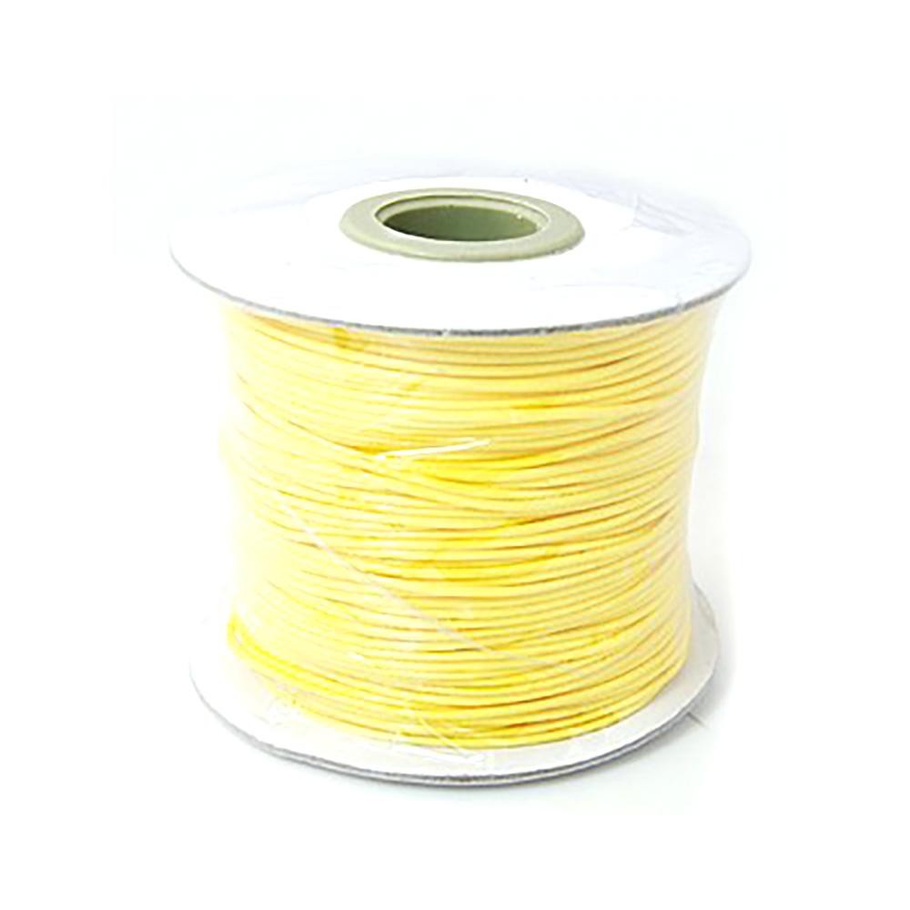 Fil coton ciré 1 mm en bobine de 80 mètres