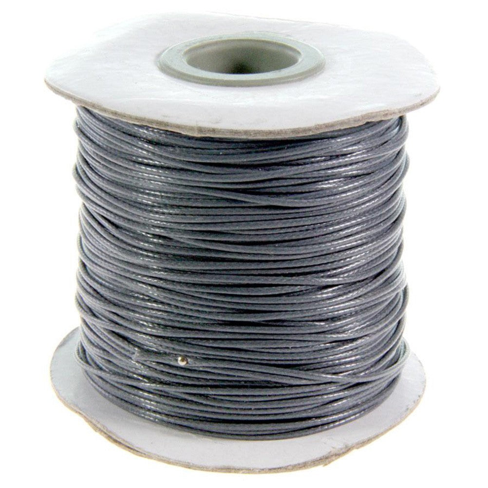 Fil coton ciré 1 mm en bobine de 80 mètres