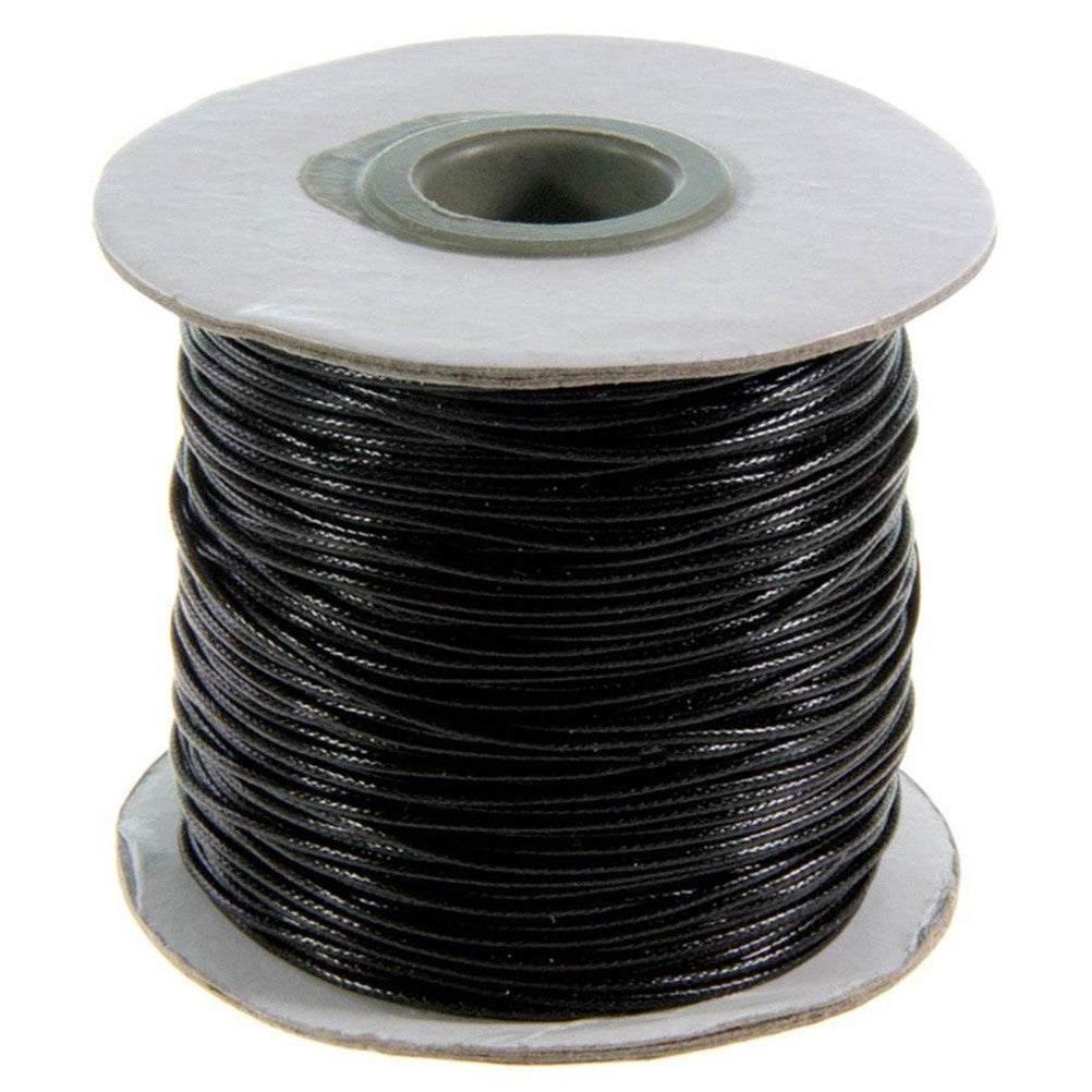 Fil coton ciré 1 mm en bobine de 80 mètres