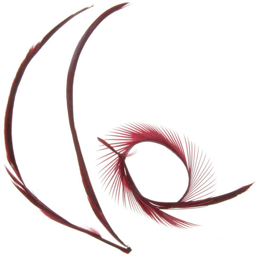 Plumes pour bijoux colorée (20 pièces)