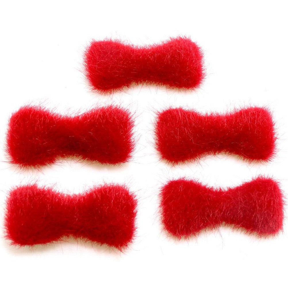 Nœud pour bijoux velours à coller (5 pièces)