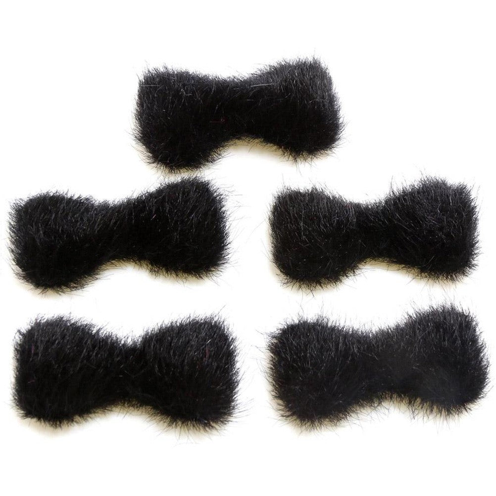 Nœud pour bijoux velours à coller (5 pièces)