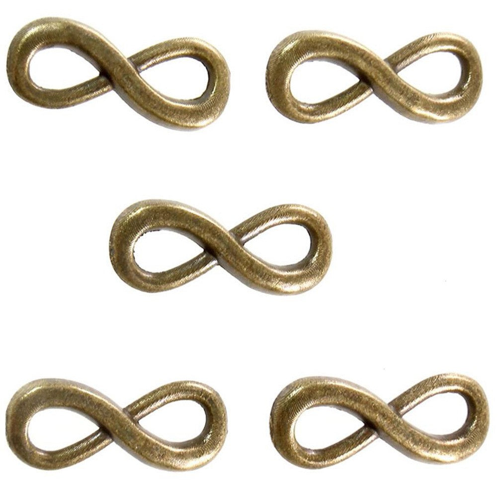 Connecteurs bracelets Infinity (5 pièces)