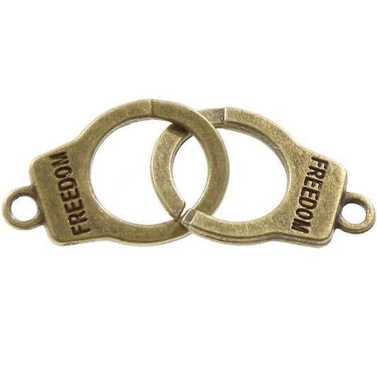 Connecteurs bracelets Menottes (5 pièces)