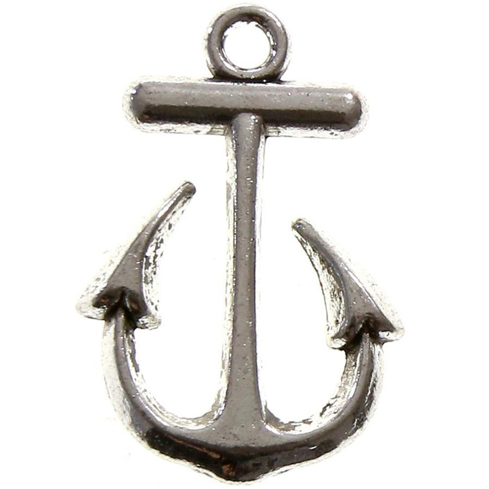 Breloque pendentif Ancre courbée (5 pièces)