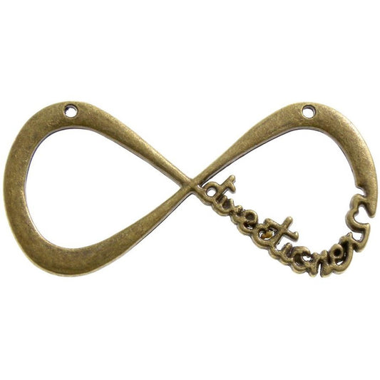 Breloque pendentif connecteur Infini directioner