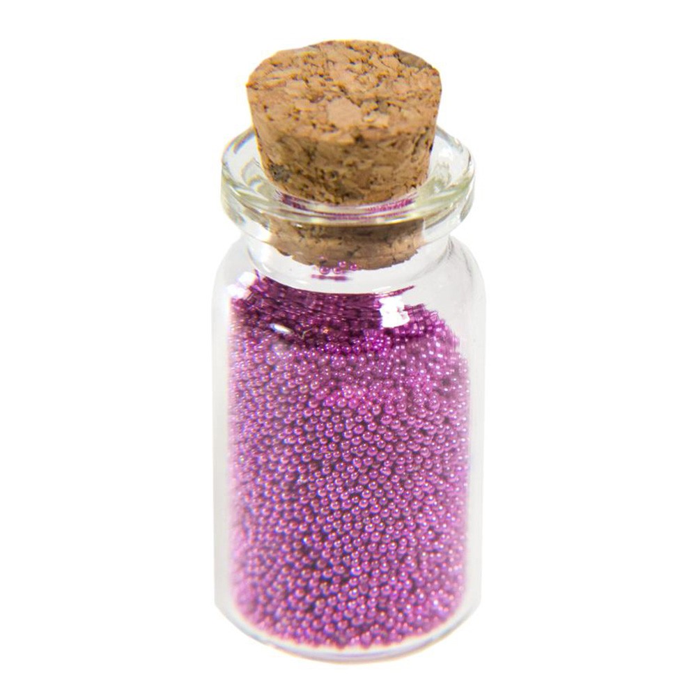 Microbilles caviar irisées en fiole