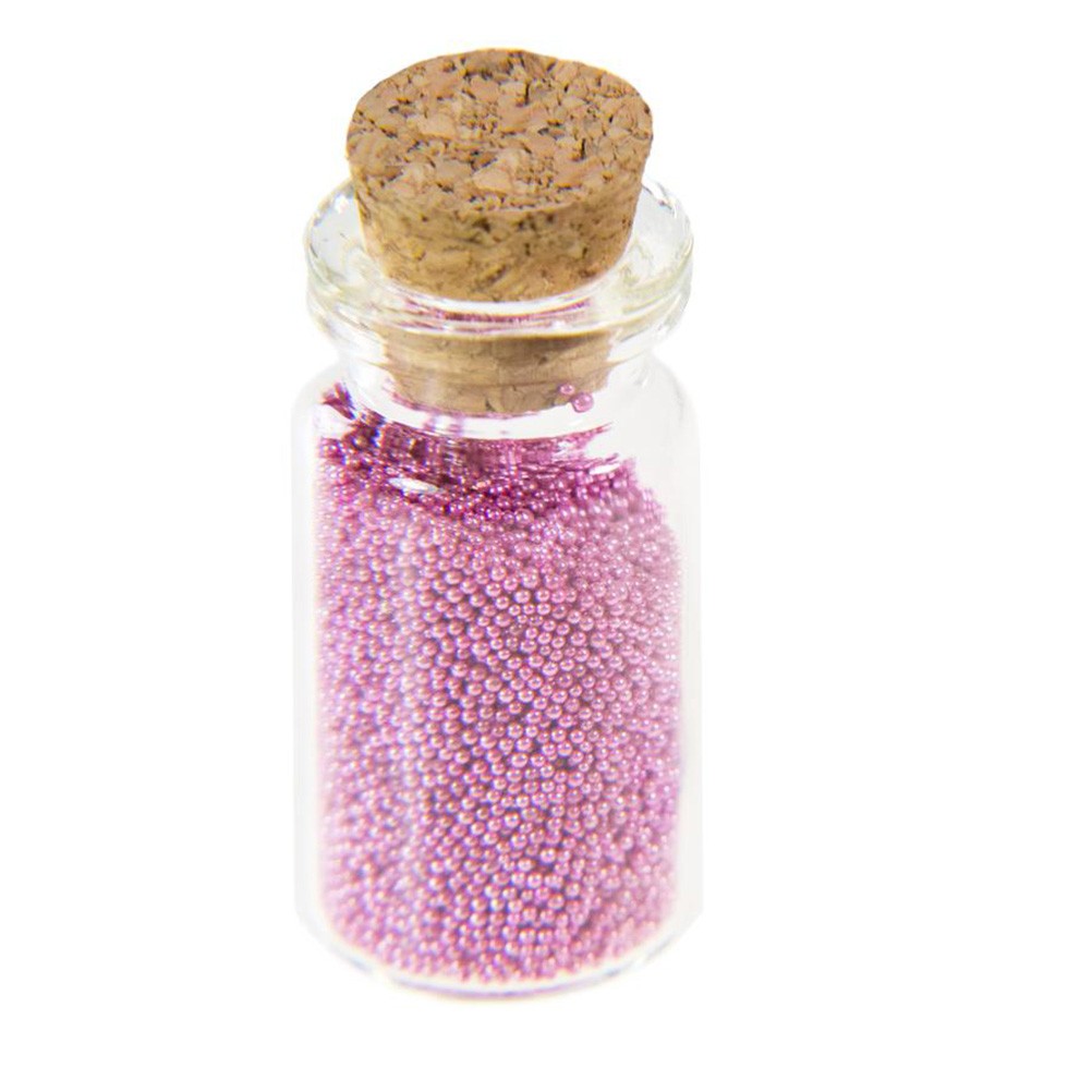 Microbilles caviar irisées en fiole