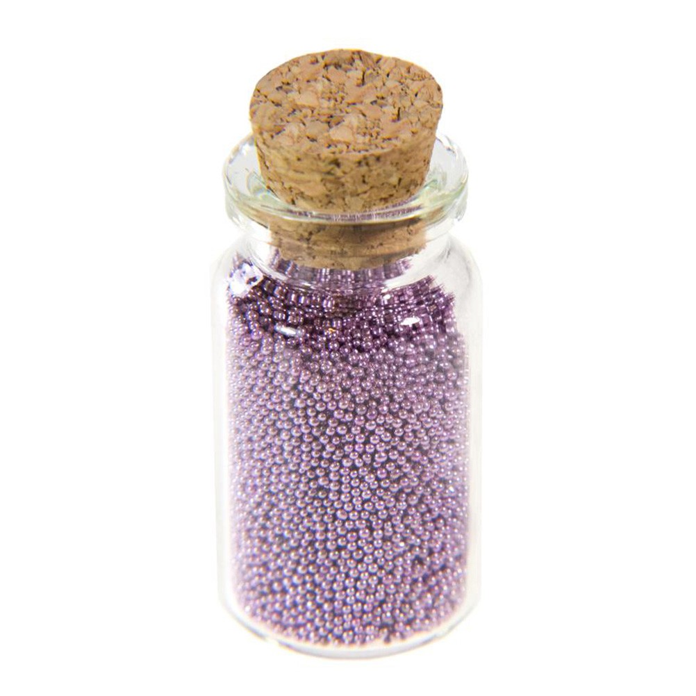 Microbilles caviar irisées en fiole