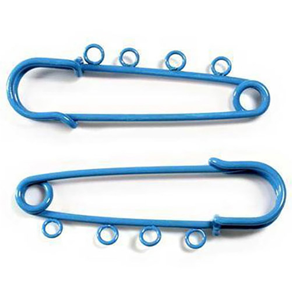 Broche épingle à nourrice oeillets création bijoux 64mm ( 5 Pièces )