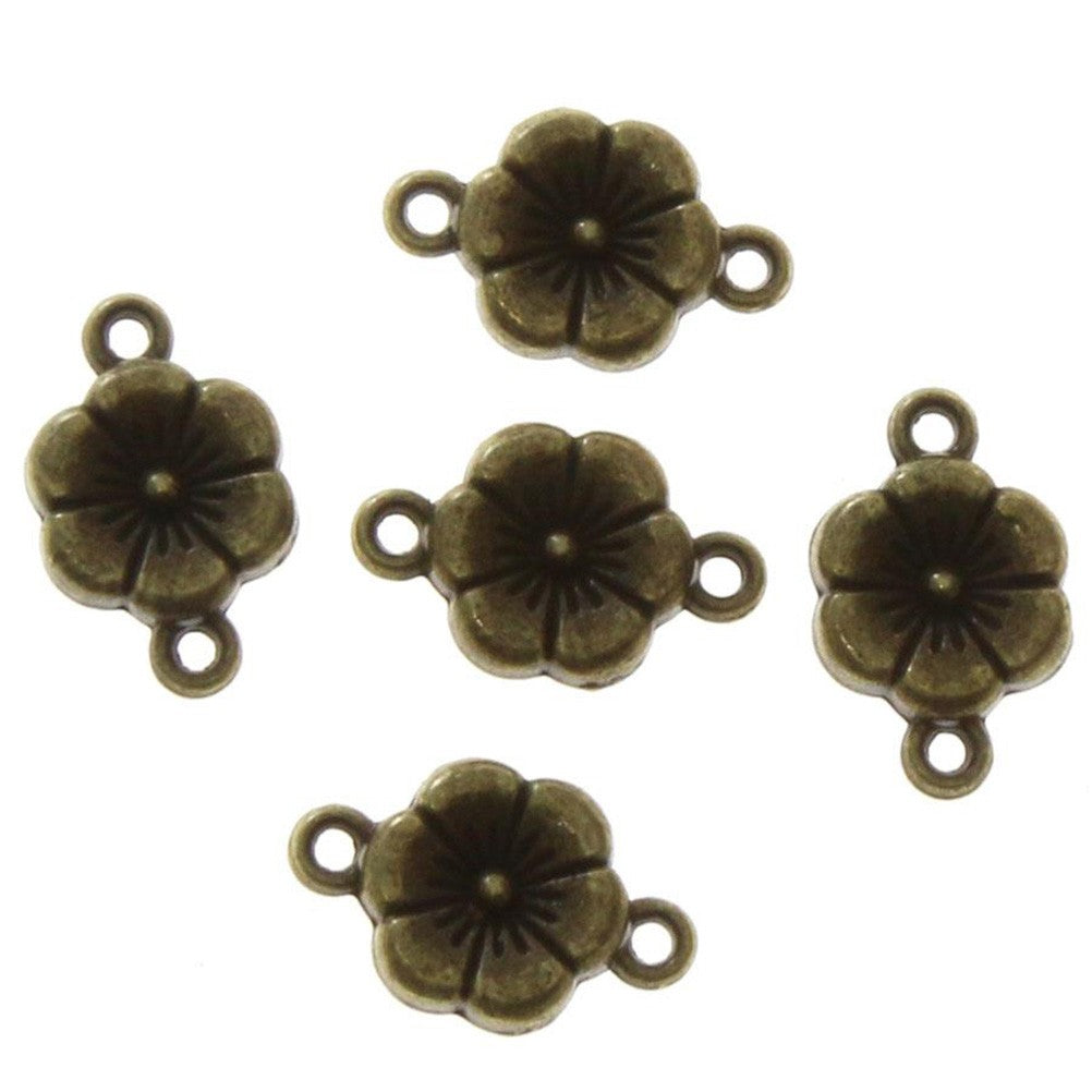 Connecteur bijoux Petite fleur (5 pièces)