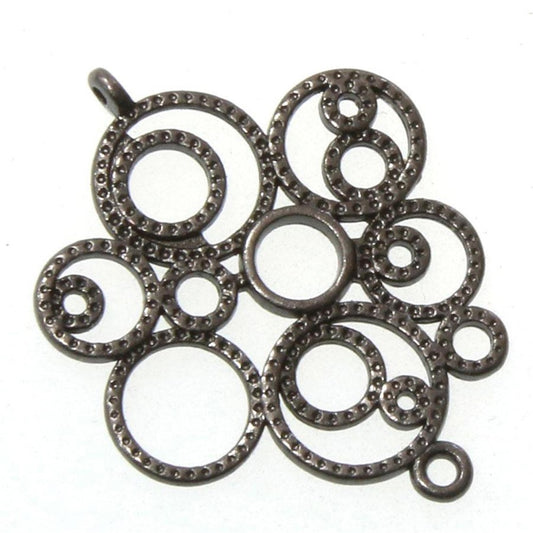 Connecteurs bijoux Bulles (5 pièces)