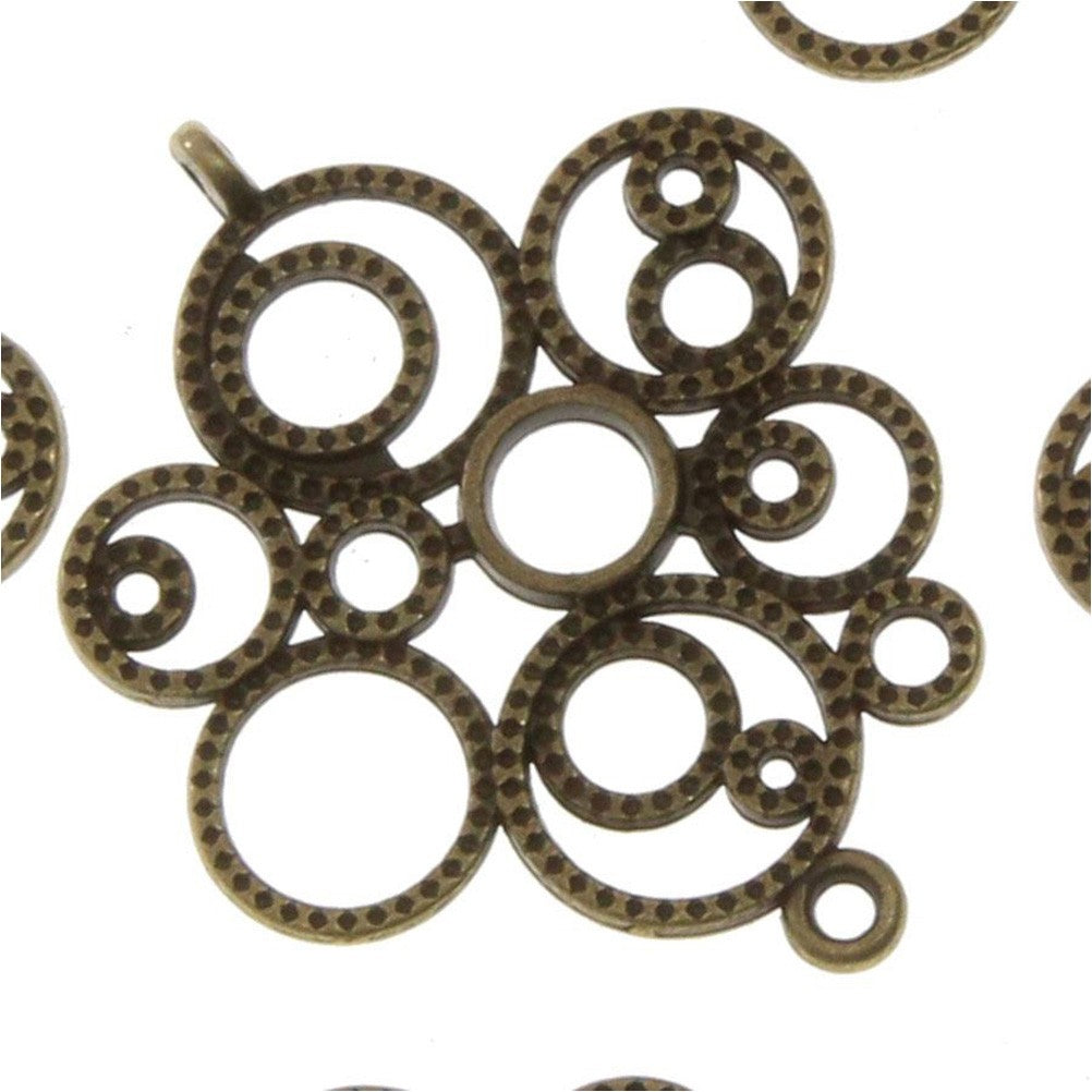 Connecteurs bijoux Bulles (5 pièces)