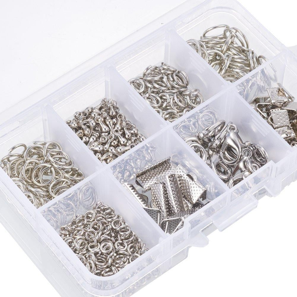 Kit de fermoirs, anneaux et accessoires de finition