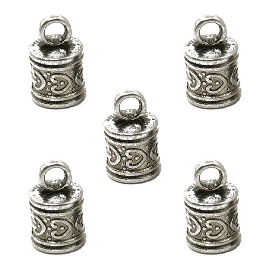 Embout pour cordon et fil Tibétain 16 x 10 mm (5 pièces)