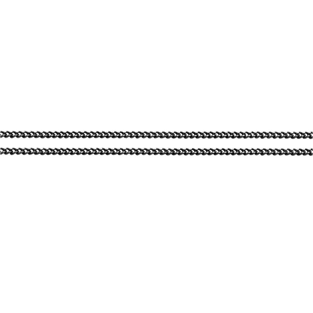 Chaine bijoux petites mailles cheval 2 x 1 mm (1 mètre)