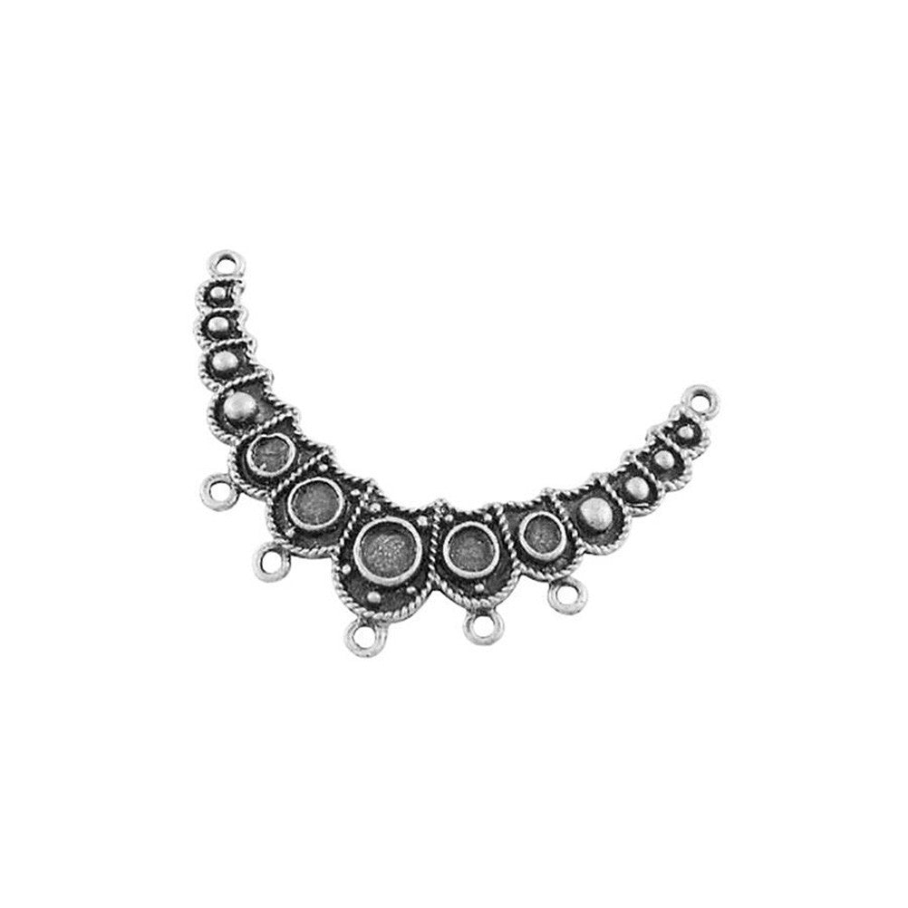 Support cabochon connecteur Luna 50 x 64,5 mm (1 pièce)