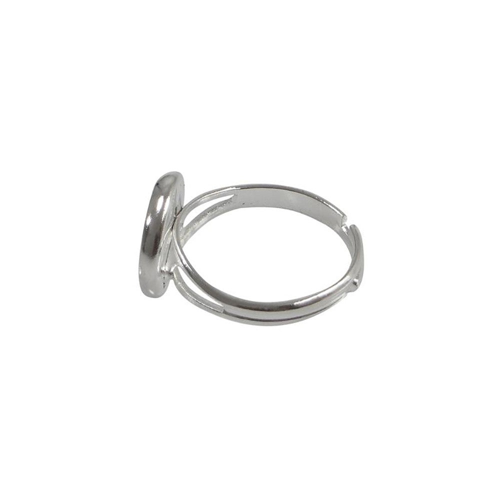 Support bague Moderno pour cabochon 12mm (5 pièces)