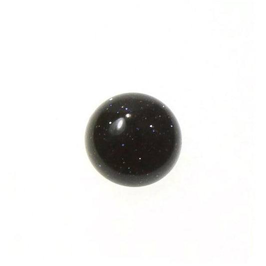Cabochon Pierre De Nuit dôme 12 mm (1 pièce)