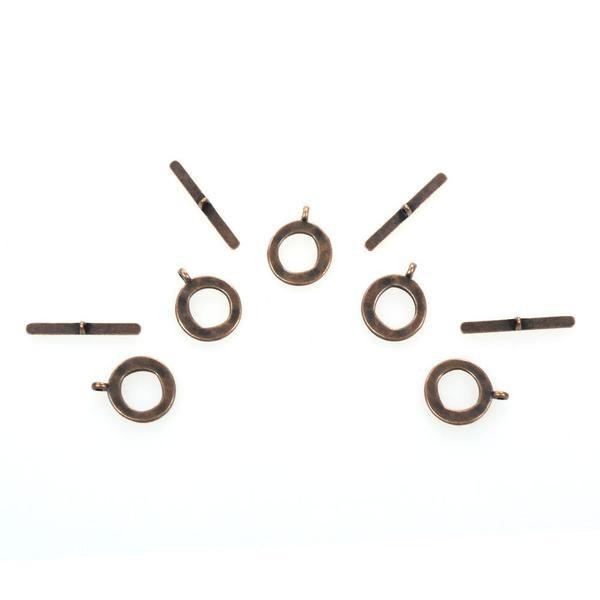 Fermoir t toggle Mésopotamie 17 mm (10 pièces)
