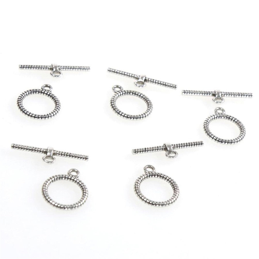 Fermoir t toggle Corde pour bijoux 16 mm (10 pièces)