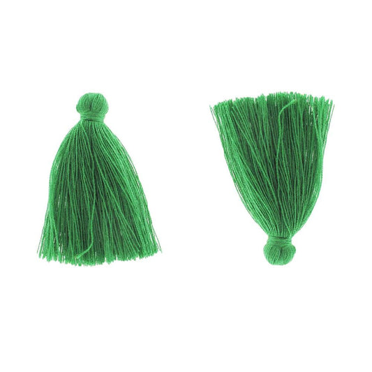 Pompons en coton pour la création de bijoux 30 mm (5 pièces)