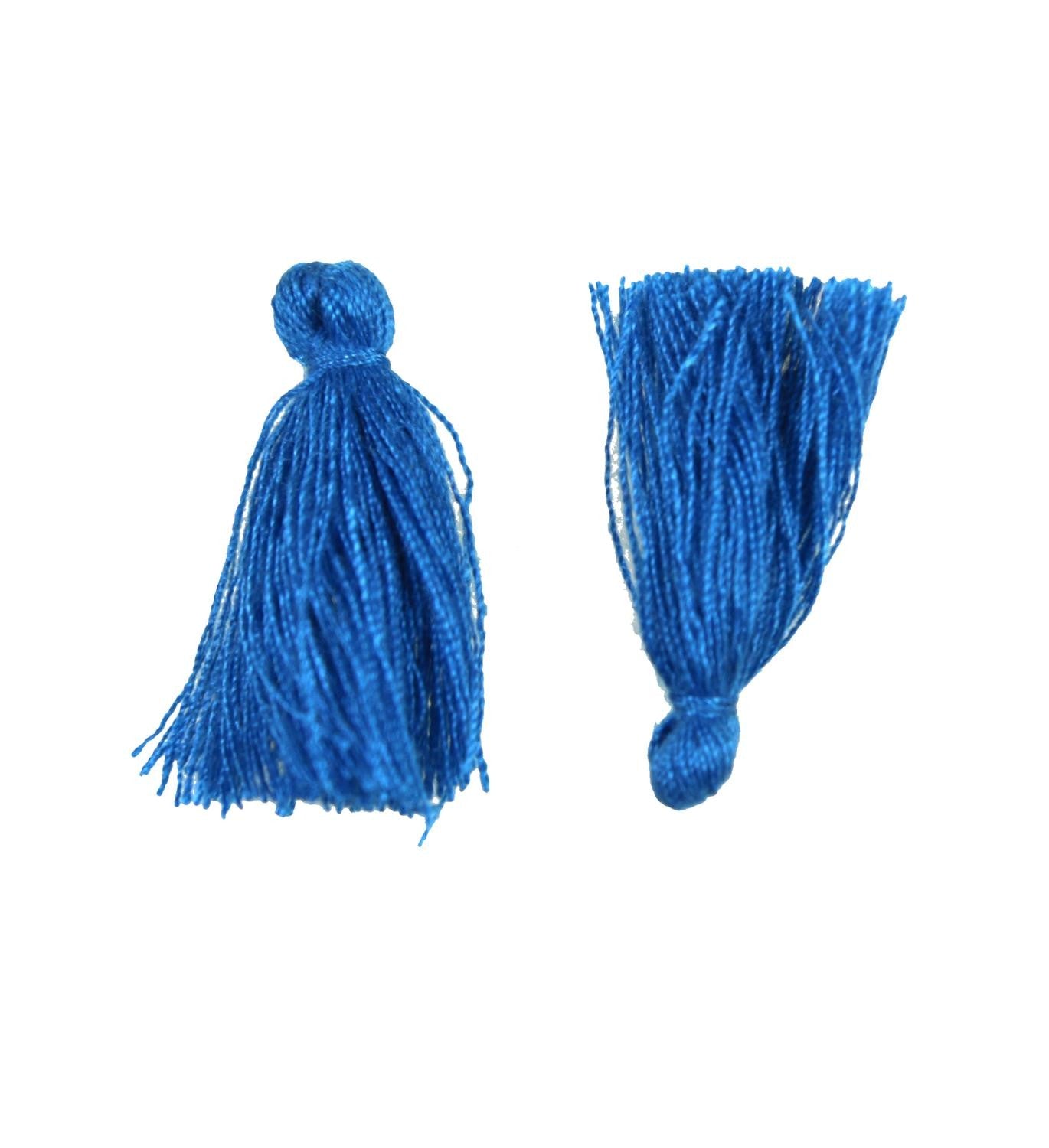 Pompons en coton pour la création de bijoux 30 mm (5 pièces)