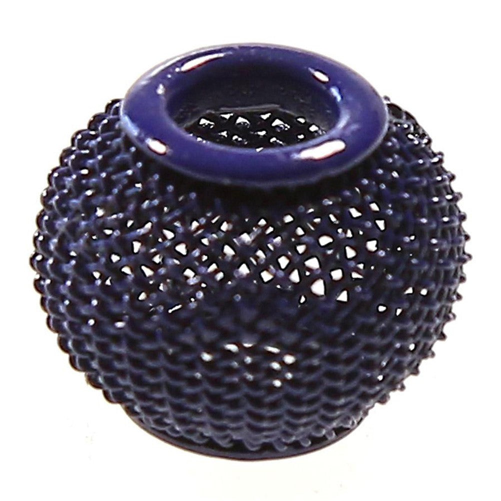 Perles metal tressé boules treillis 12 mm (5 pièces)