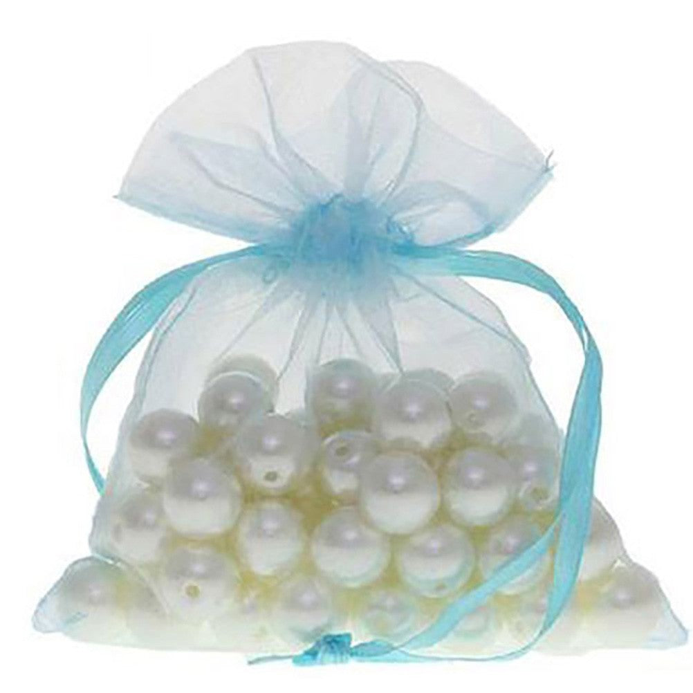 Sachets organza 8 x 11 cm pour bijoux ou dragées lot de 50