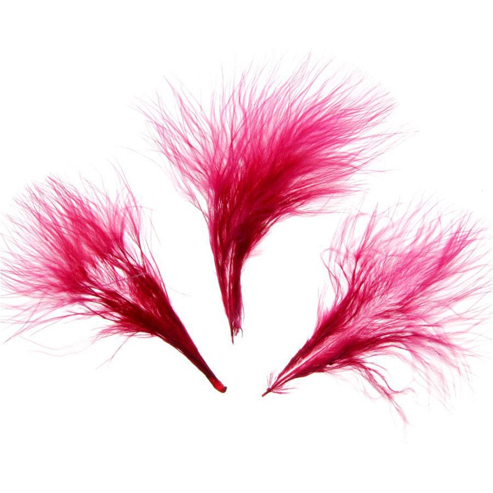 Plume d'autruche colorée (20 pièces)